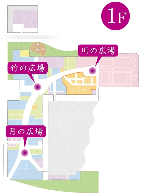 イオンモール京都桂川の公式施設マップ